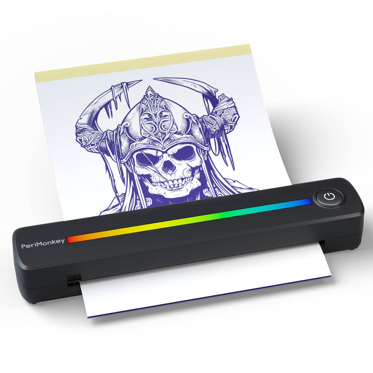 P91s AI Tattoo Stencil Printer – Photo-to-Stencil, 304DPI, Wireless, for Artists & Studios