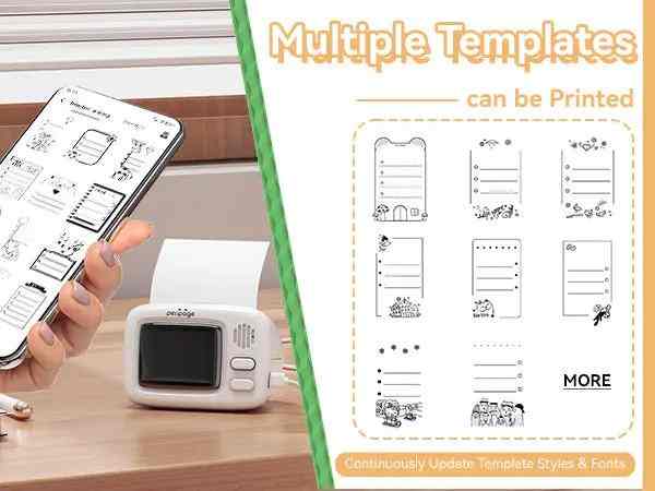 Safe and reliable PeriPage 56mm thermal paper features a protective coating, BPA-free materials, and eye-friendly design for clear, durable prints.