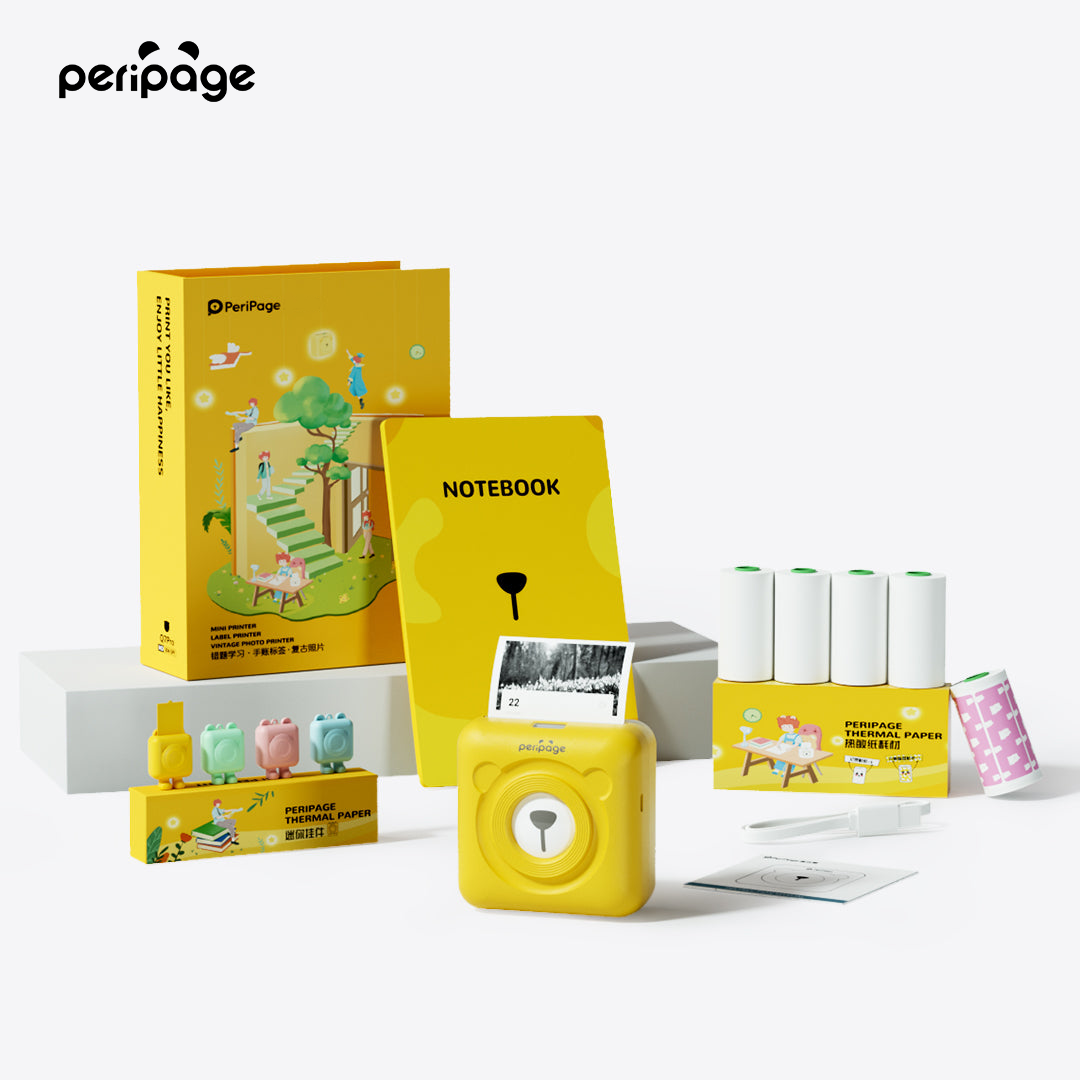 PeriPage 2'' A6 Mini Printer Gift Box - PeriPage Official Mini Printer