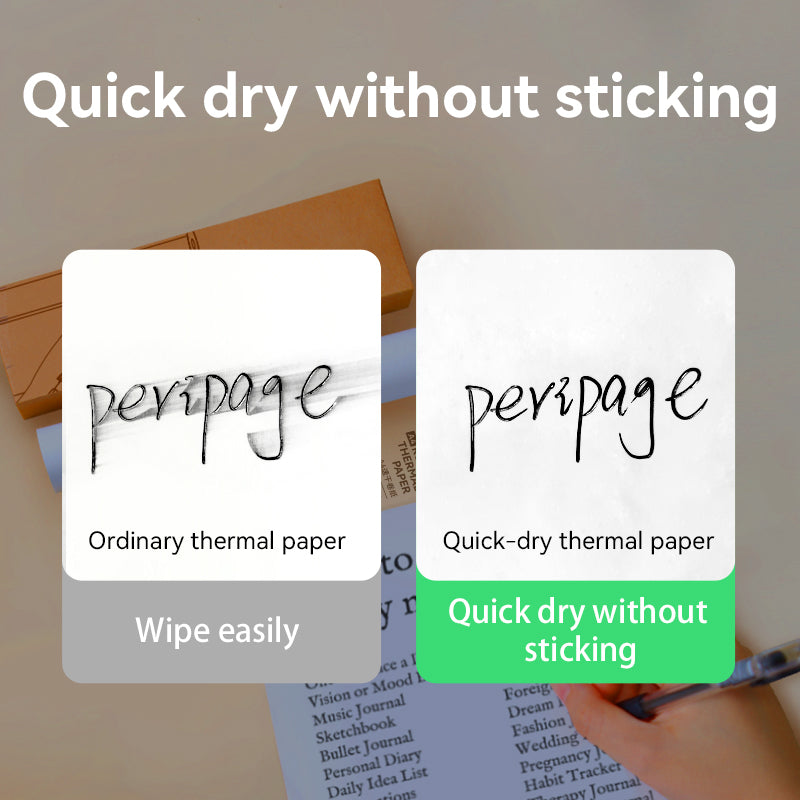 PeriPage A40 Thermal Paper 3 Years Image Time - PeriPage Official Store