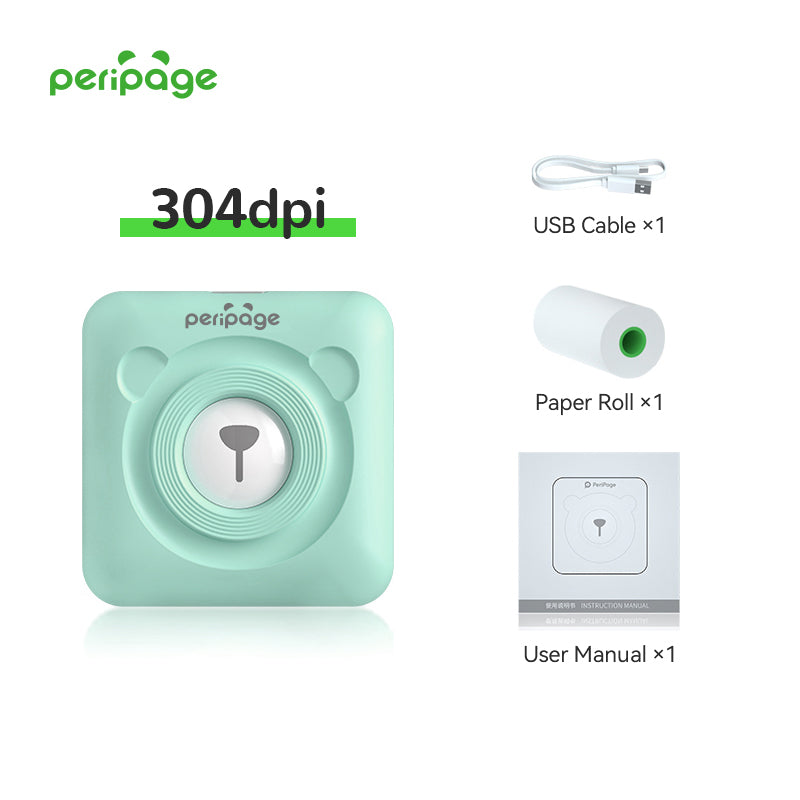 PeriPage A6 Mini Bluetooth Portable Thermal Printer