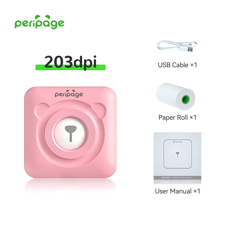 PeriPage A6 Mini Bluetooth Portable Thermal Printer