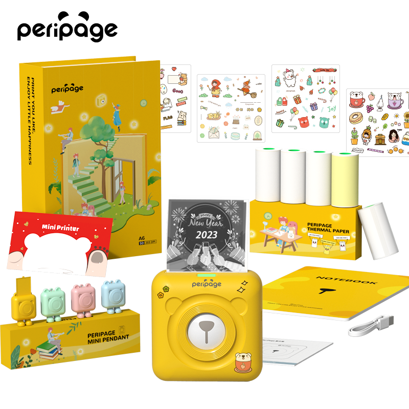 PeriPage 2" A6 Mini Printer Gift Box