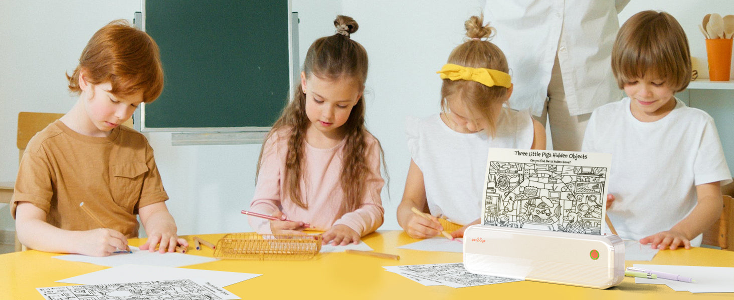 How the Peripage A40 Prints Text, Drawings, and Even Photos Without Using Ink