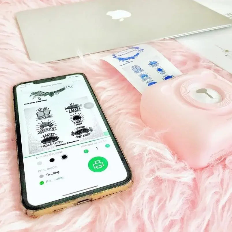 How does a portable label printer make your home from disorder to tidy