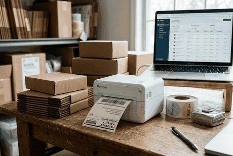 The Holiday Shipping Rush Survival Guide: PeriPage PB41 4x6 Thermal Printer Review & Cost Audit (2026)