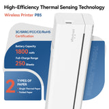 PeriPage P85 Portable Thermal Printer HD【Support A4 and Tattoo printing】
