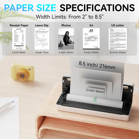 Peripage P81 Portable Wireless Printer - PeriPage Official Store