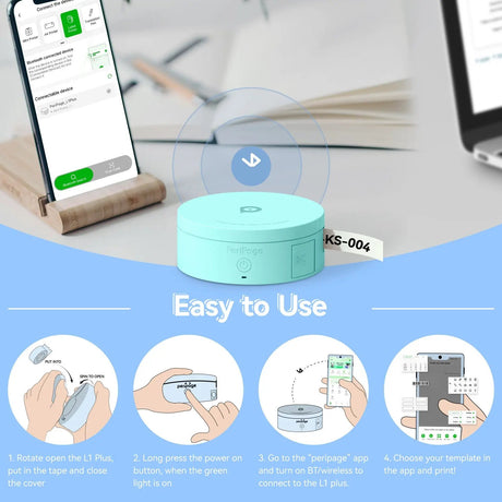 PeriPage L1 Plus Label Maker - PeriPage Official Store