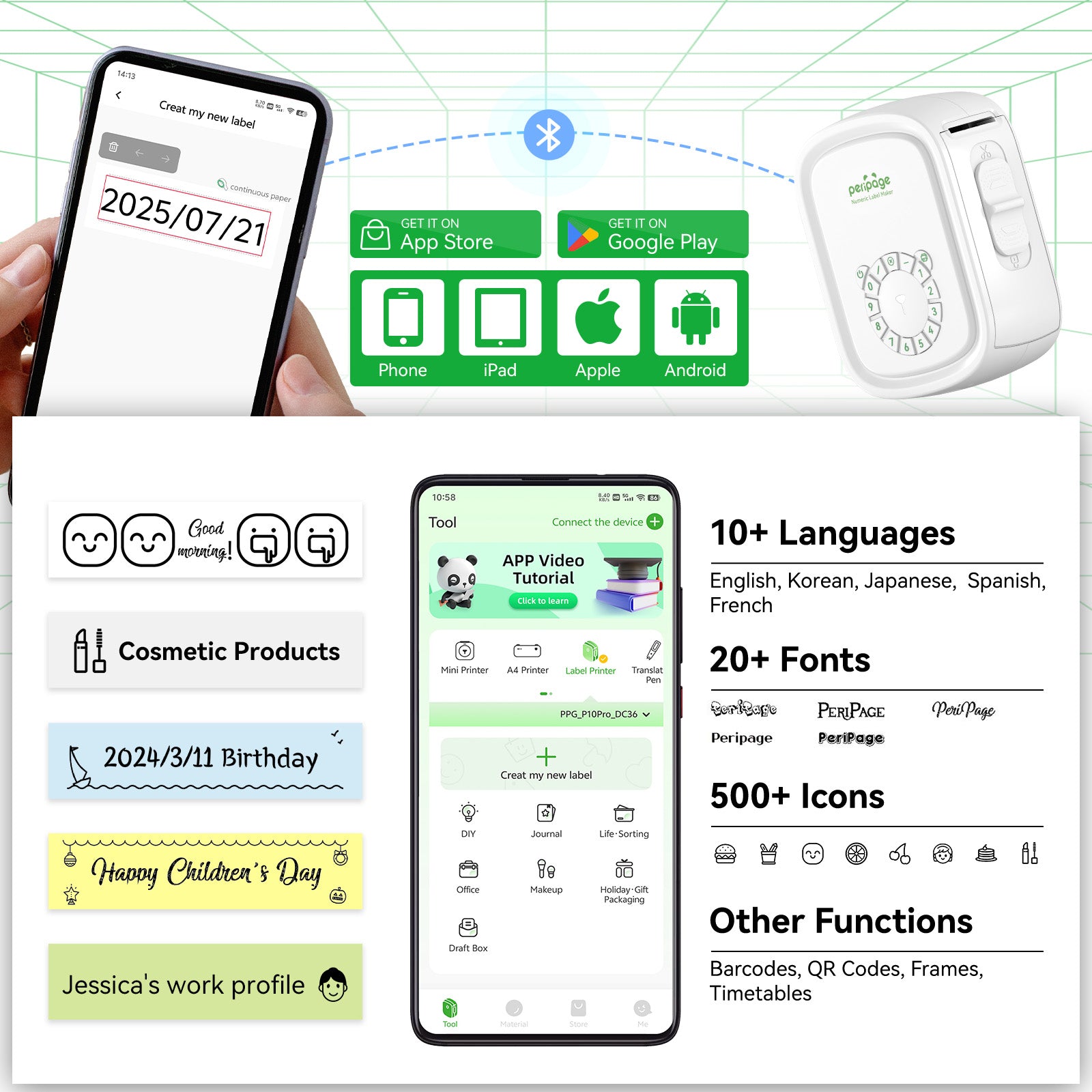 PeriPage P10 Pro Home Label Maker