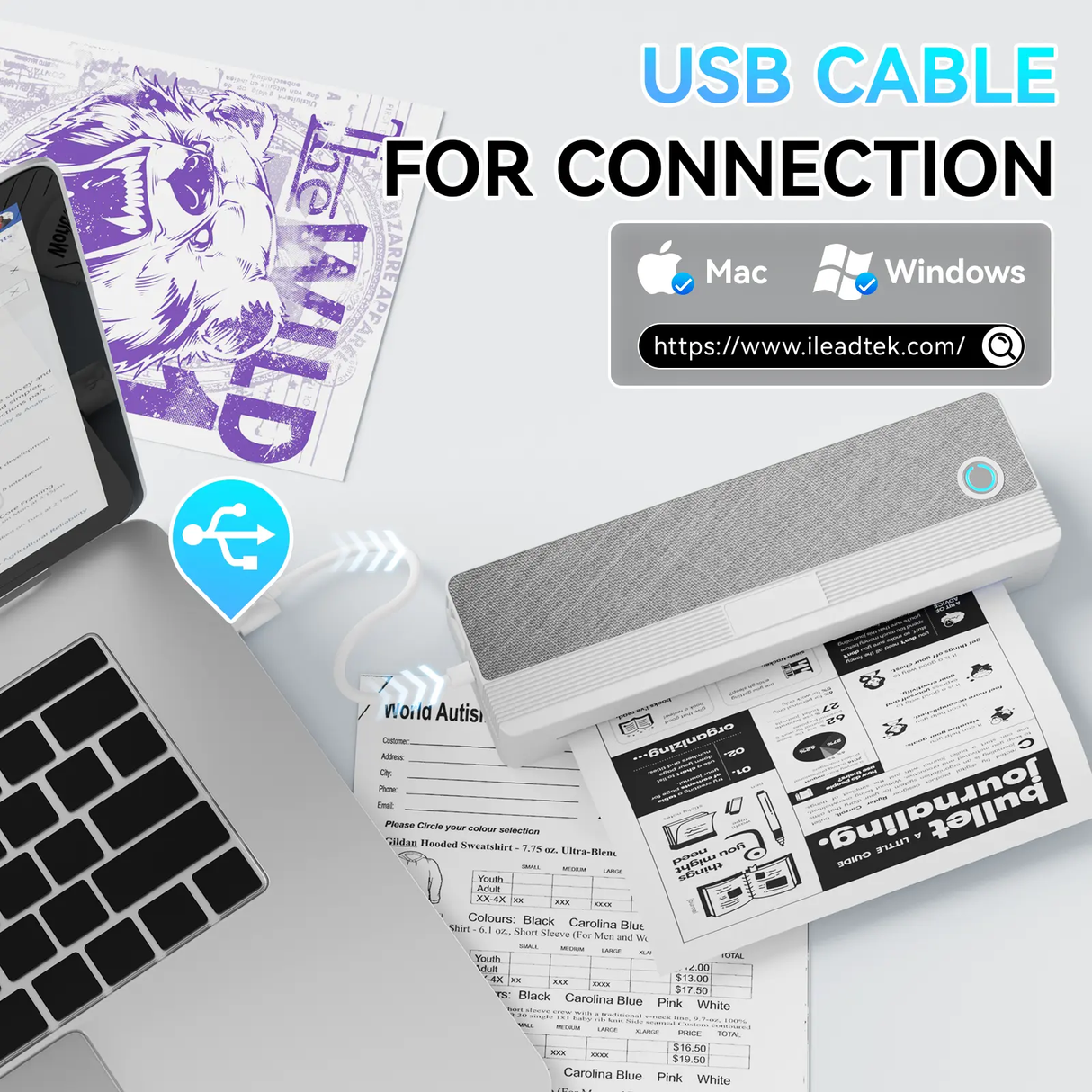 Peripage P81 Portable Wireless Printer - PeriPage Official Store