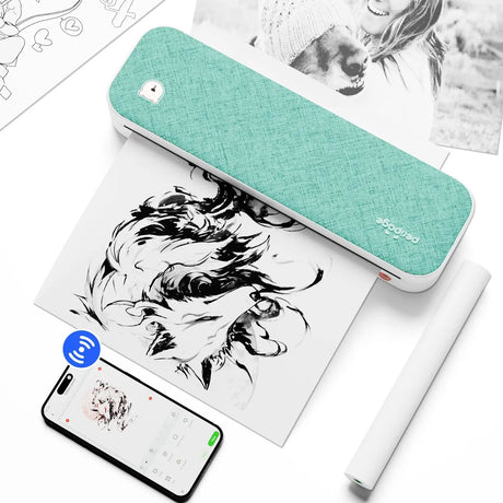 PeriPage A40 Portable Thermal Printer - PeriPage Official Store