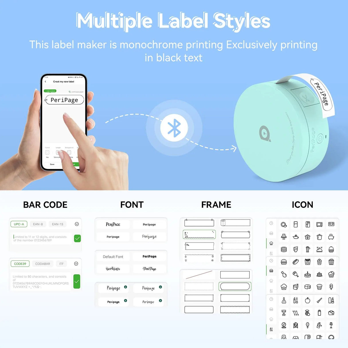 PeriPage L1 Plus Label Maker - PeriPage Official Store
