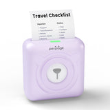 A6 Mini Bluetooth Thermal Printer – 203/304DPI, Pocket-Sized, Inkless, 9 Colors