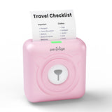 A6 Mini Bluetooth Thermal Printer – 203/304DPI, Pocket-Sized, Inkless, 9 Colors