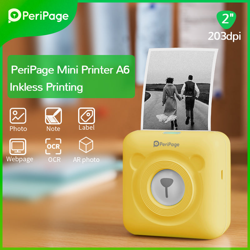 PeriPage 2'' A6 Mini Printer Ungu