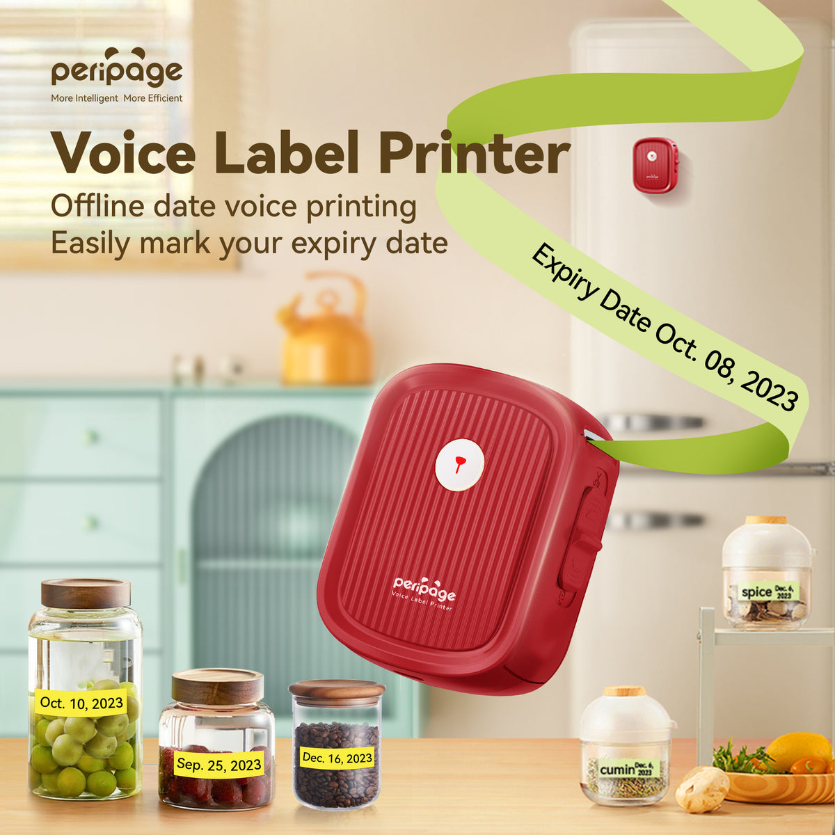 PeriPage P10 Voice Label Printer