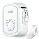 PeriPage P10 Pro numeric label maker in [color], compact Bluetooth thermal printer with dial keypad, printing adhesive labels for home and office organization.