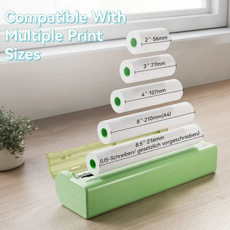 PeriPage P80 wireless thermal printer printing pet photos via Bluetooth connection from smartphone, ideal for instant photo printing at home or outdoors.