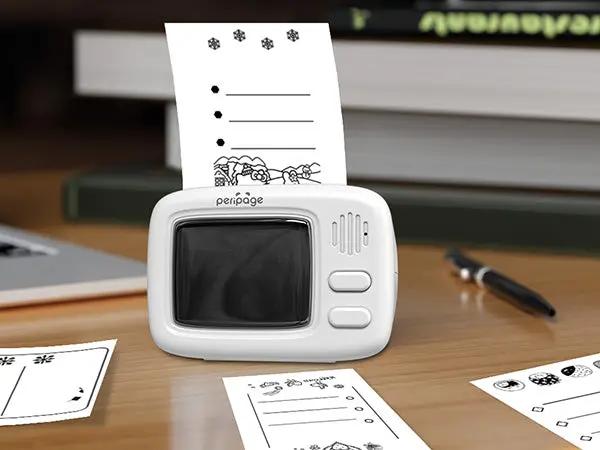 Print multiple creative templates with PeriPage 56mm paper - enjoy continuously updated styles and fonts for all your labeling needs.