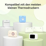 PeriPage White Thermal Paper for A9, 3 rolls per box, each roll 7m long, perfect for note printing