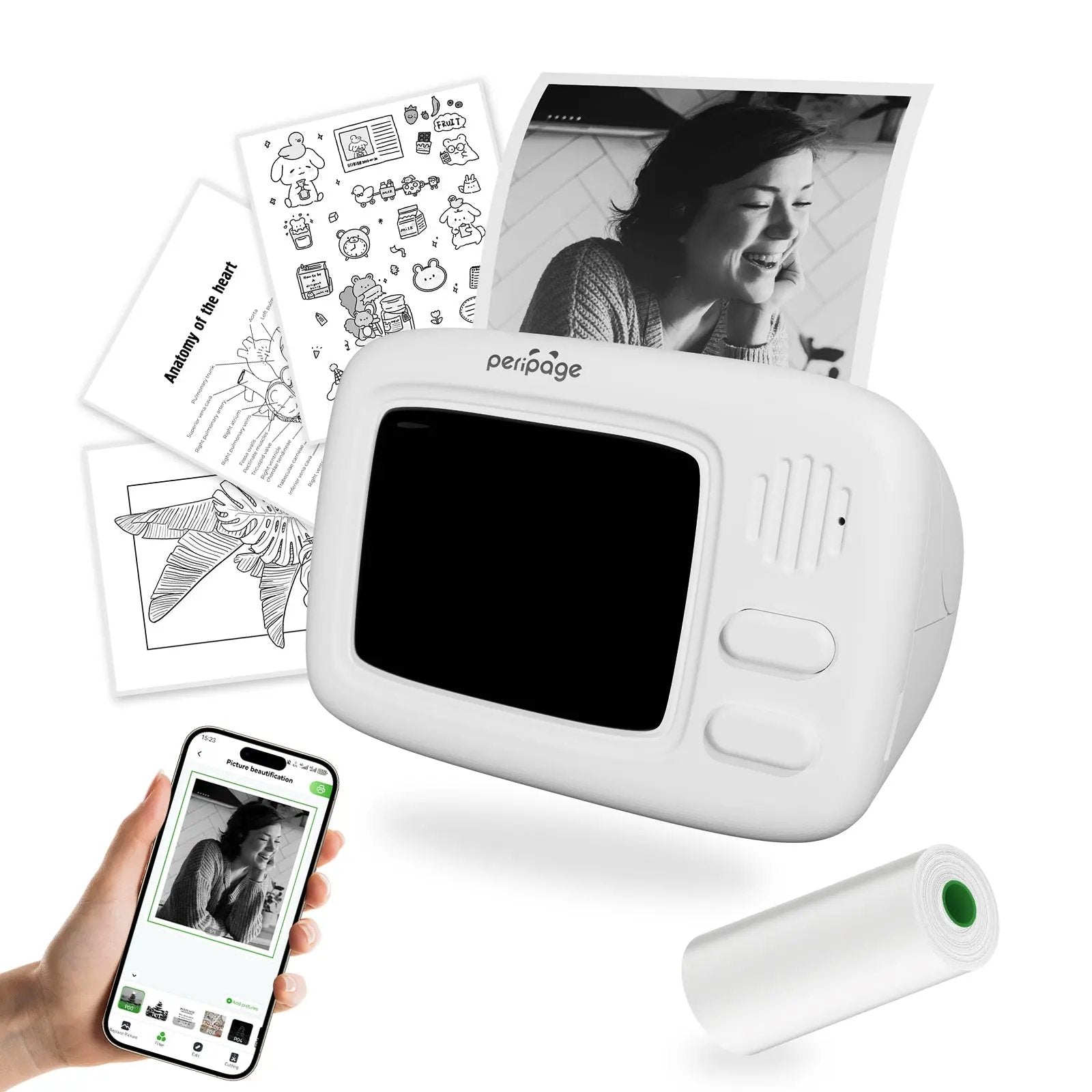 PeriPage A2 便携式热敏打印机 – PeriPage Official Store
