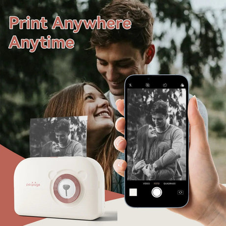 PeriPage A3X Mini Pocket Thermal Printer used for journal note printing, ideal for study notes and creative planners.