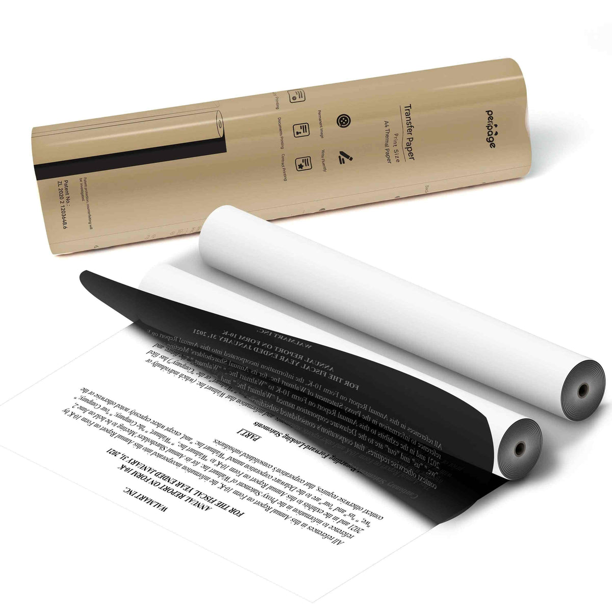 A4 Roul Paper PeriPage A4 Tranfer Paper – PeriPage Official Store