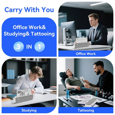 Personalize Anything with PeriPage A40 - Print Custom "About Me" Pages, Art, and Creative Designs on Thermal Paper