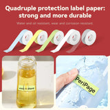 PeriPage L1 Tape with Quadruple Protection - Waterproof, Oil-Proof, Wear and Corrosion Resistant for Long-Lasting Labels