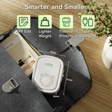 The Ultra-Slim PeriPage Portable Label Printer - Only 7.4mm Thin, Features App Editing, Type-C Charging, and a Lightweight Design