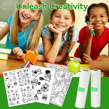 See the clear print quality of PeriPage thermal paper, perfect for creative notes, designs, and custom messages.