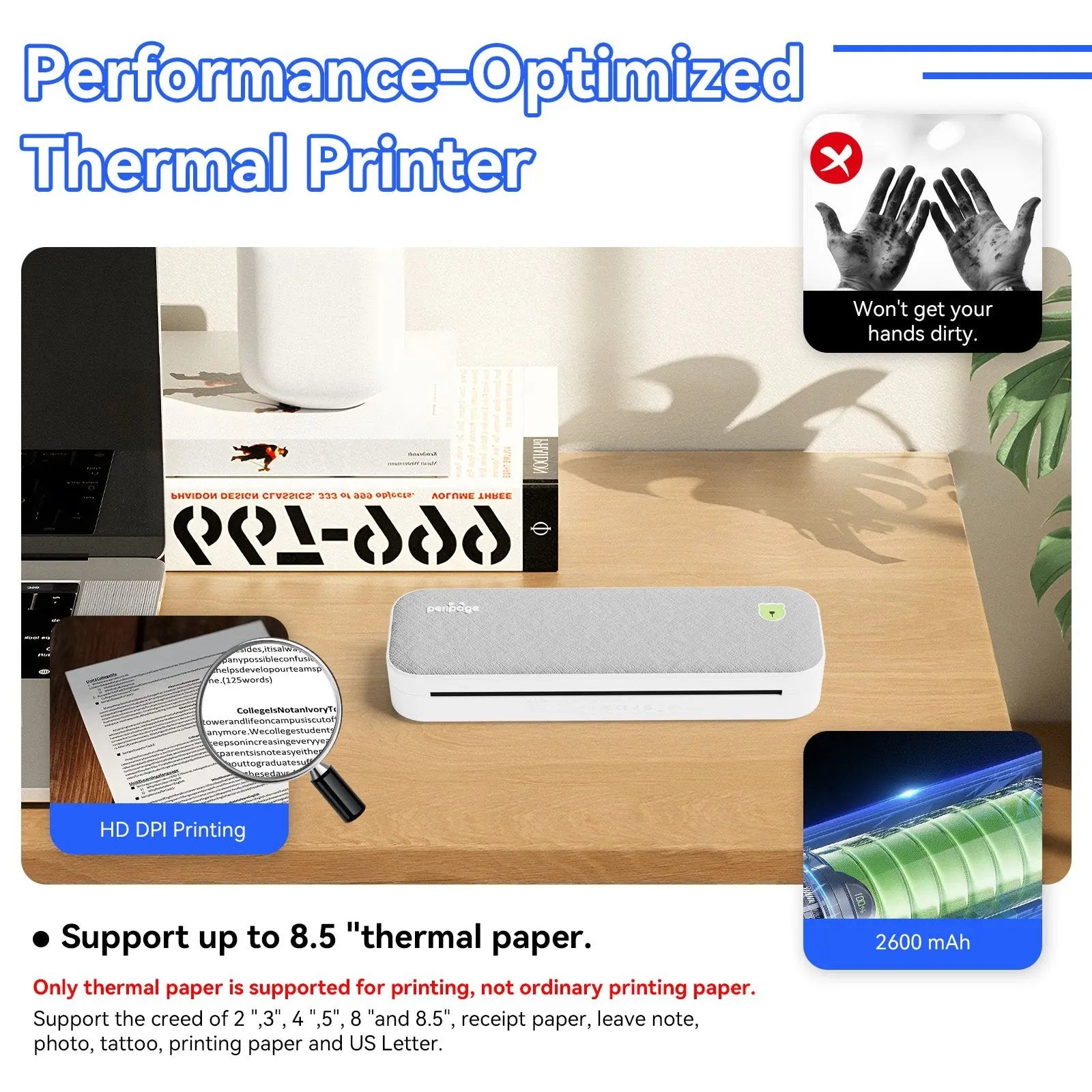 ミニページ PeriPage A40 Portable Thermal Printer – PeriPage Official Store