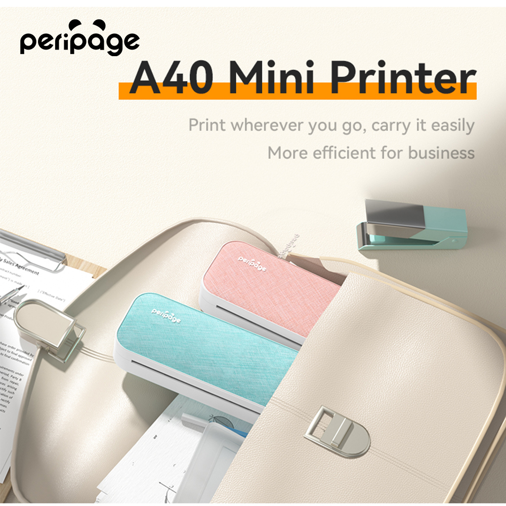 PeriPage A40 Portable Thermal Printer