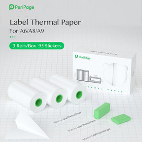 PeriPage A6 15mm Label Sticker 3-Rolls/Box