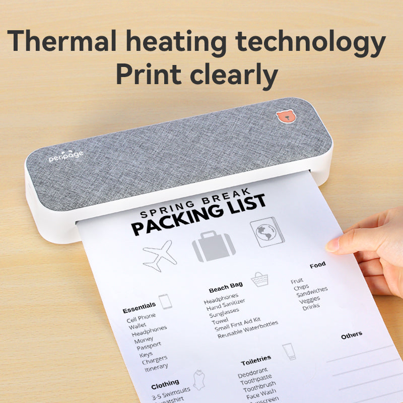 Thermal Printer Paper Roll, A4 Thermal Paper Printer