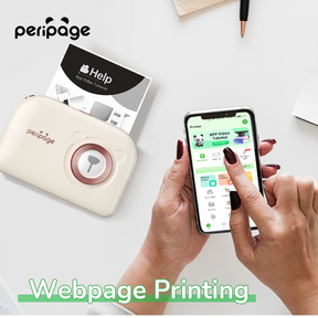 PeriPage A3X Mini Pocket Thermal Printer (New product)