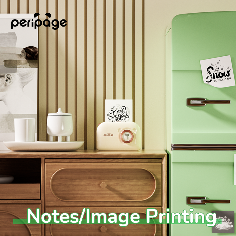 Fimax Peripage - Mini papel fotográfico para impresora, papel térmico  impermeable de 1.18 x 2.7 pulgadas, no adhesivo para PeriPage / Paperang