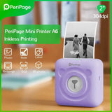 PeriPage 2‘’ A6 Mini Printer Purple - PeriPage Official Store