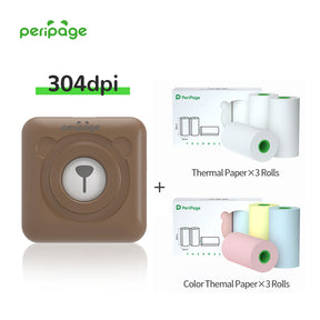 PeriPage A6 Mini Bluetooth Portable Thermal Printer