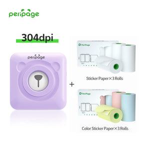 PeriPage A6 Mini Bluetooth Portable Thermal Printer