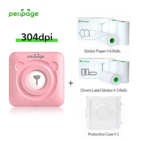 PeriPage A6 Mini Bluetooth Portable Thermal Printer