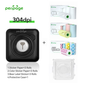 PeriPage A6 Mini Bluetooth Portable Thermal Printer