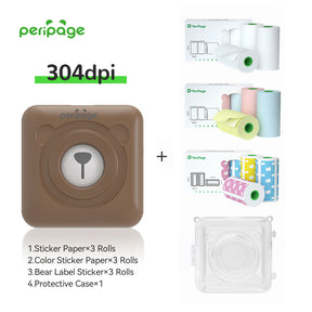 PeriPage A6 Mini Bluetooth Portable Thermal Printer