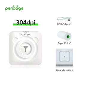 PeriPage A6 Mini Bluetooth Portable Thermal Printer