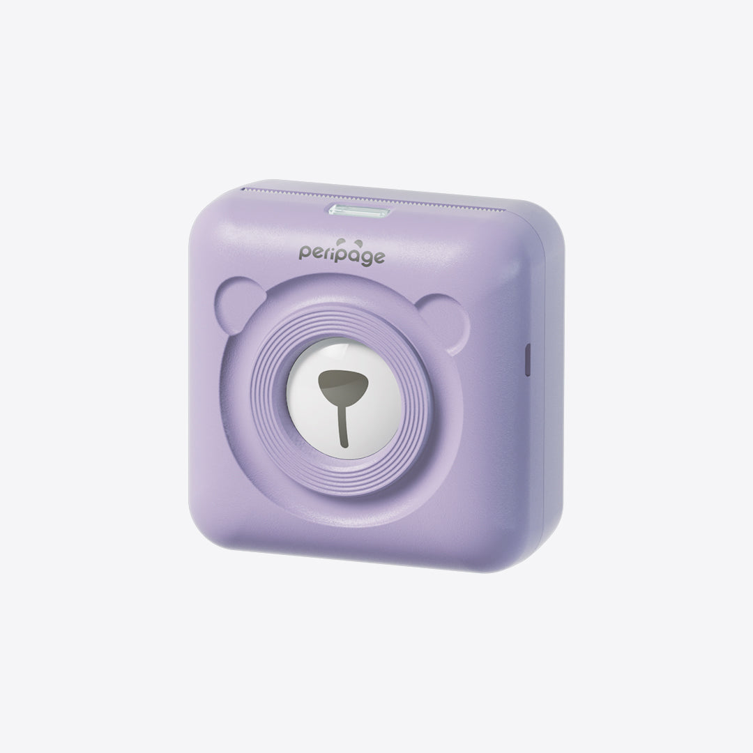PeriPage 2‘’ A6 Mini Printer Purple - PeriPage Official Store