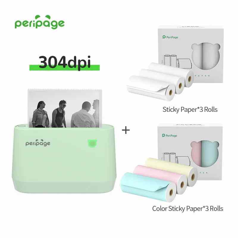 PeriPage A9 Series Portable Mini Pocket Thermal Printer - Compact