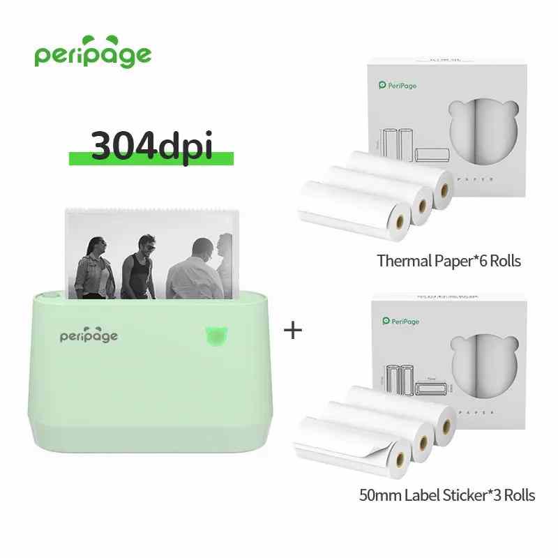 PeriPage A9 Series Portable Mini Pocket Thermal Printer - Compact