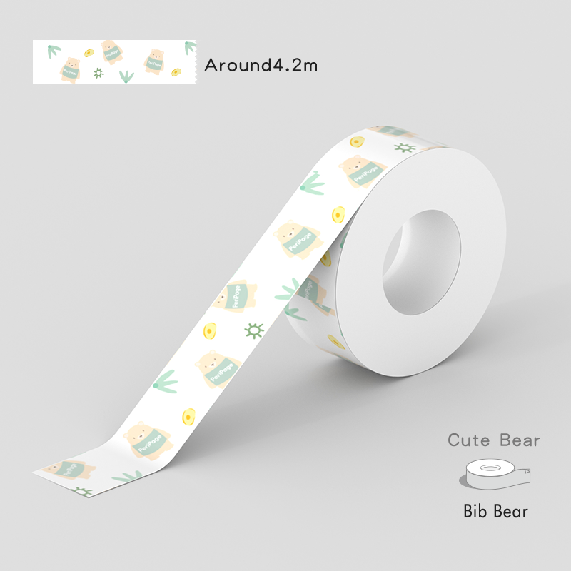 PeriPage L1 Flower Bear Tape1 rouleau/boîte