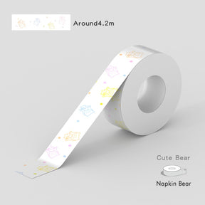 PeriPage L1 Flower Bear Tape1 rouleau/boîte
